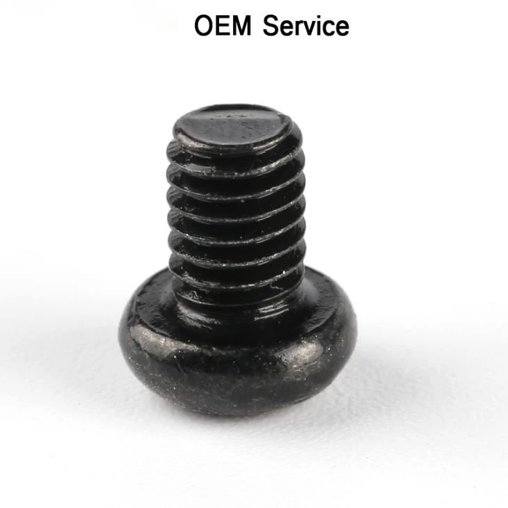 M3 M4 Black Machine Screw