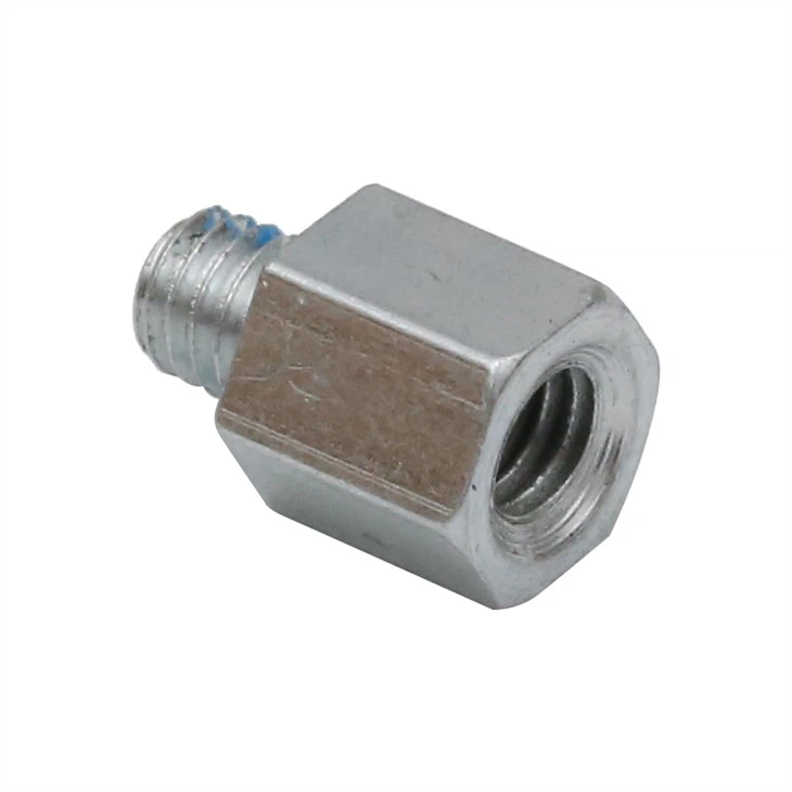 Zinc plated steel hex screw standoff